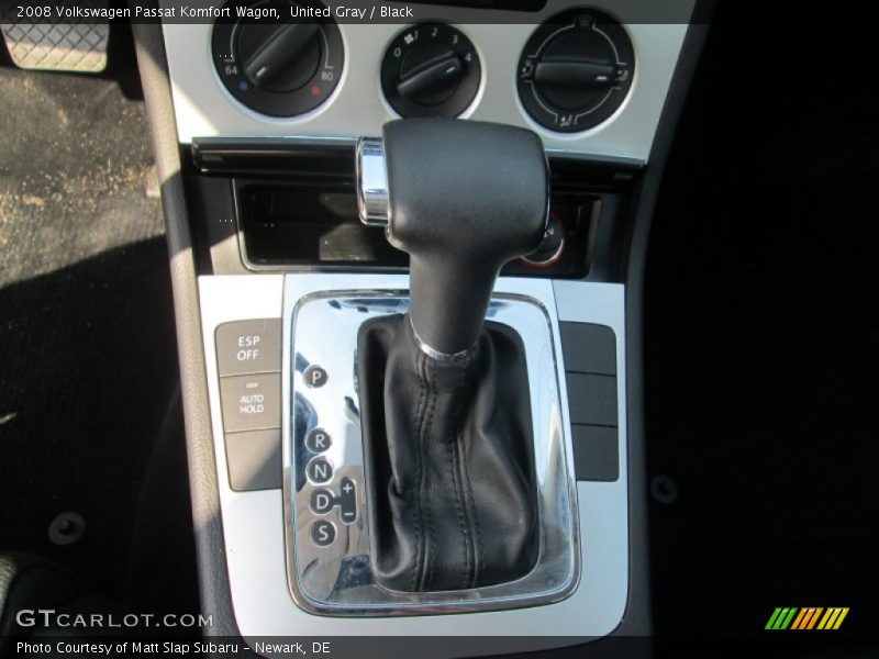 United Gray / Black 2008 Volkswagen Passat Komfort Wagon