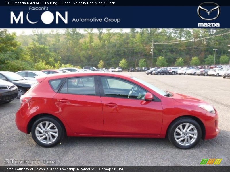 Velocity Red Mica / Black 2013 Mazda MAZDA3 i Touring 5 Door