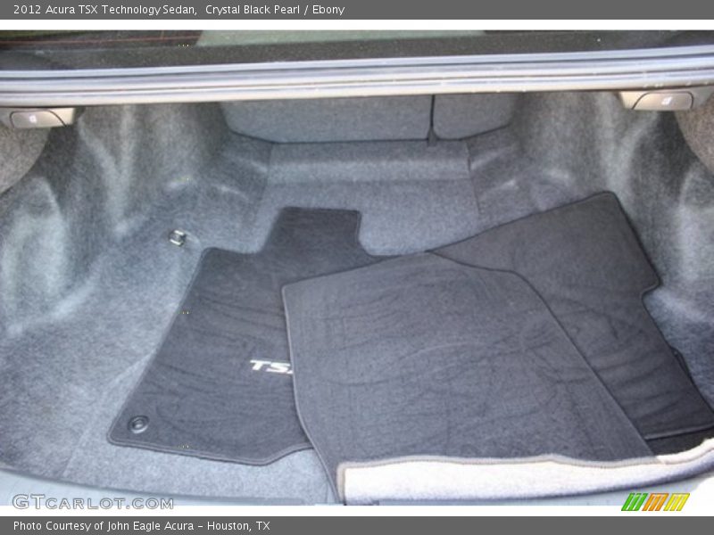 Crystal Black Pearl / Ebony 2012 Acura TSX Technology Sedan