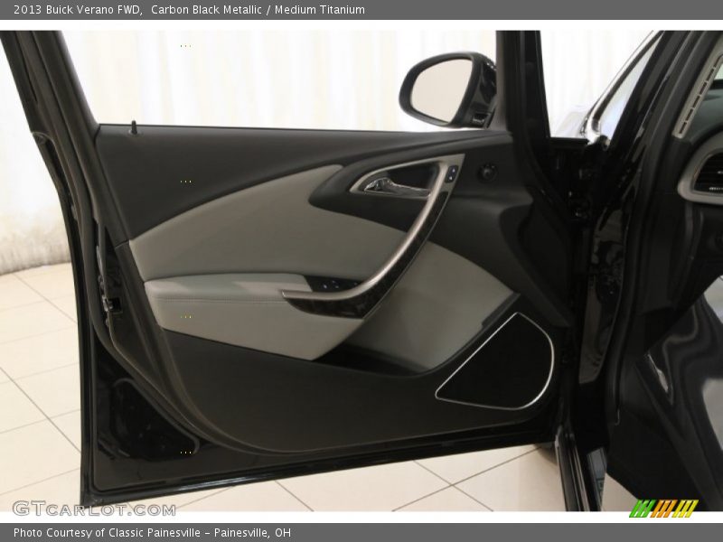 Carbon Black Metallic / Medium Titanium 2013 Buick Verano FWD