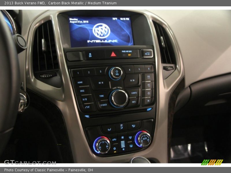 Carbon Black Metallic / Medium Titanium 2013 Buick Verano FWD