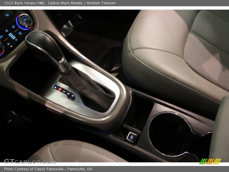 Carbon Black Metallic / Medium Titanium 2013 Buick Verano FWD