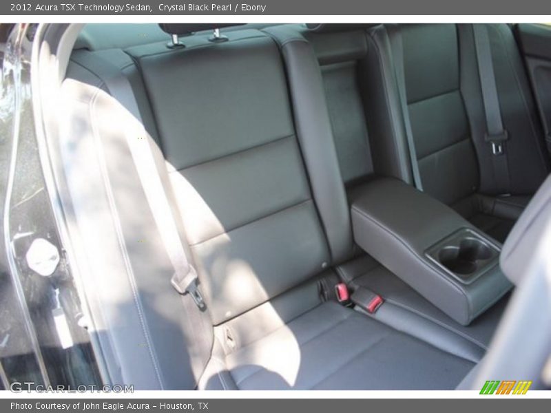Crystal Black Pearl / Ebony 2012 Acura TSX Technology Sedan