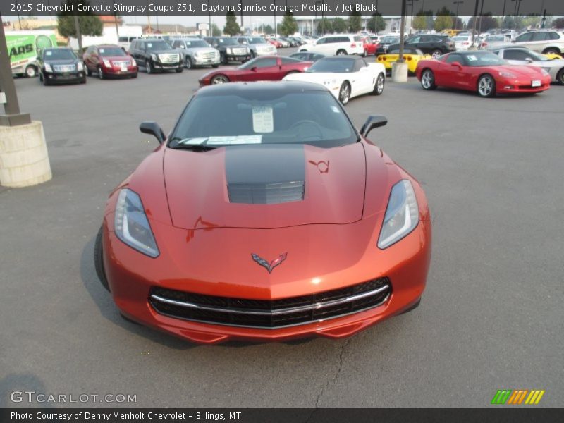  2015 Corvette Stingray Coupe Z51 Daytona Sunrise Orange Metallic