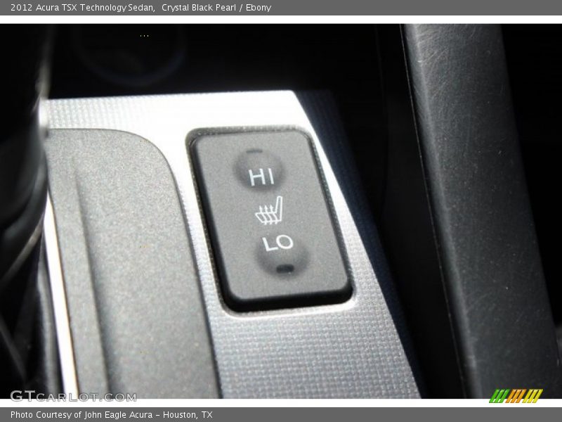 Crystal Black Pearl / Ebony 2012 Acura TSX Technology Sedan