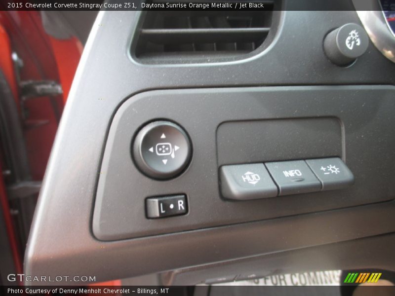 Controls of 2015 Corvette Stingray Coupe Z51