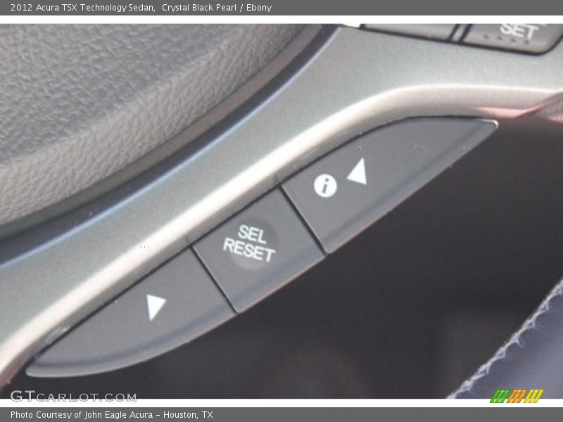 Crystal Black Pearl / Ebony 2012 Acura TSX Technology Sedan