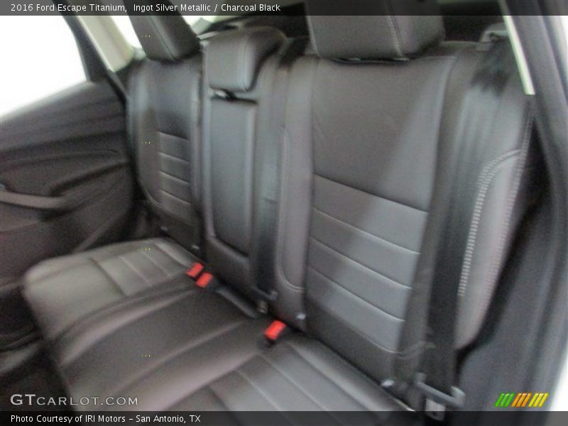 Ingot Silver Metallic / Charcoal Black 2016 Ford Escape Titanium