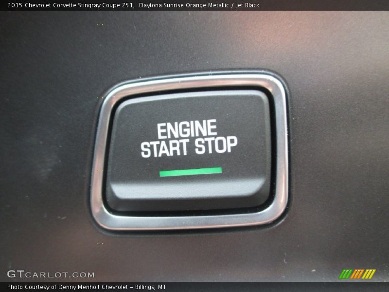Controls of 2015 Corvette Stingray Coupe Z51