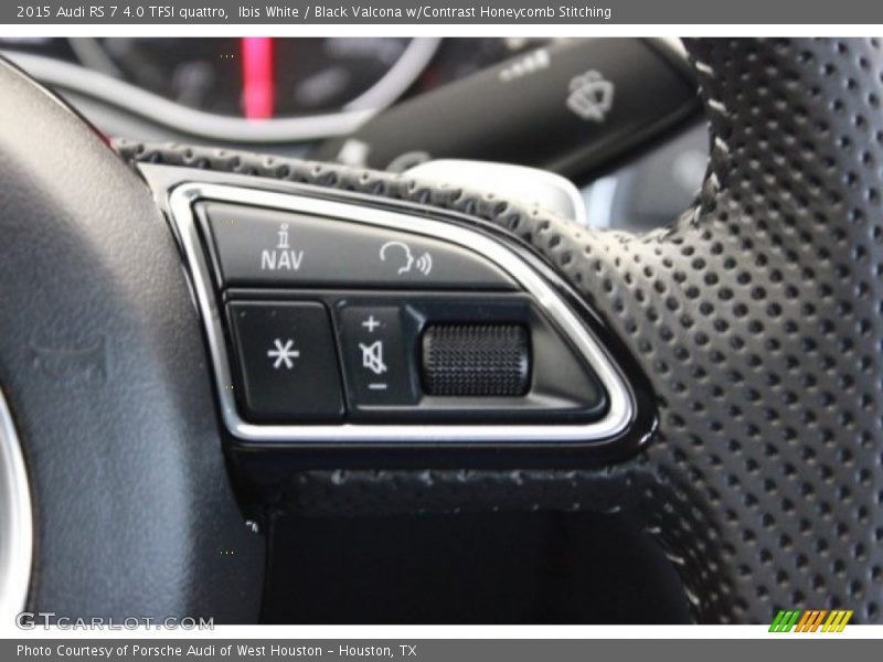 Controls of 2015 RS 7 4.0 TFSI quattro