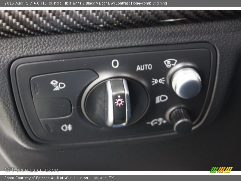 Controls of 2015 RS 7 4.0 TFSI quattro