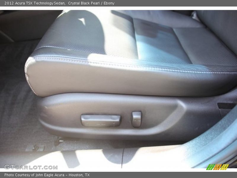Crystal Black Pearl / Ebony 2012 Acura TSX Technology Sedan