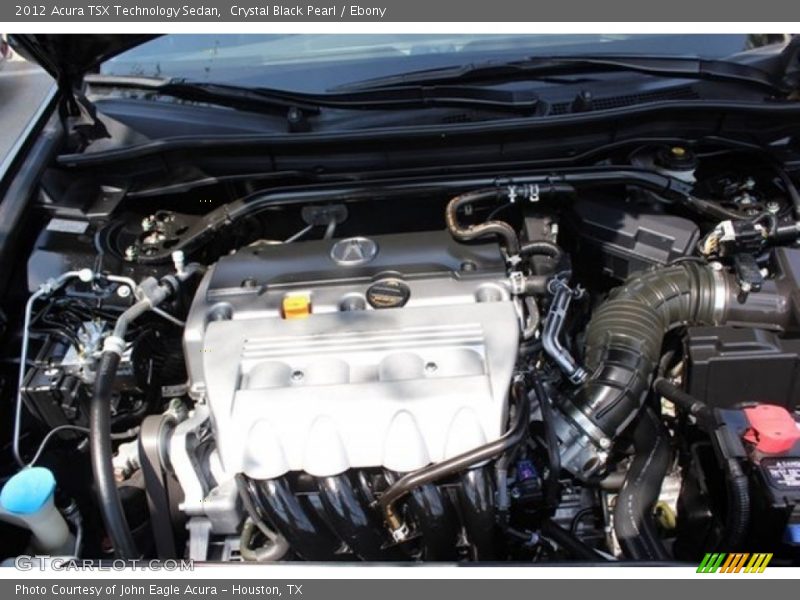 Crystal Black Pearl / Ebony 2012 Acura TSX Technology Sedan