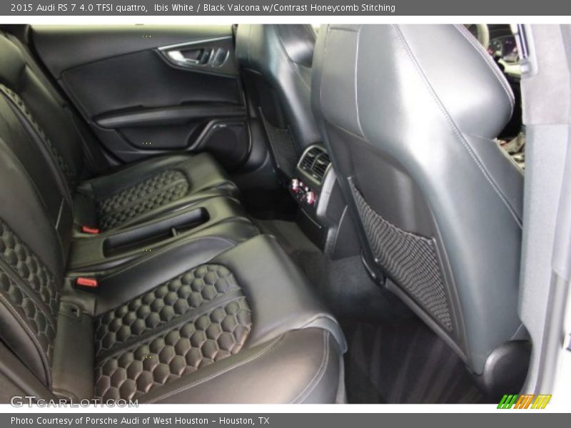 Rear Seat of 2015 RS 7 4.0 TFSI quattro