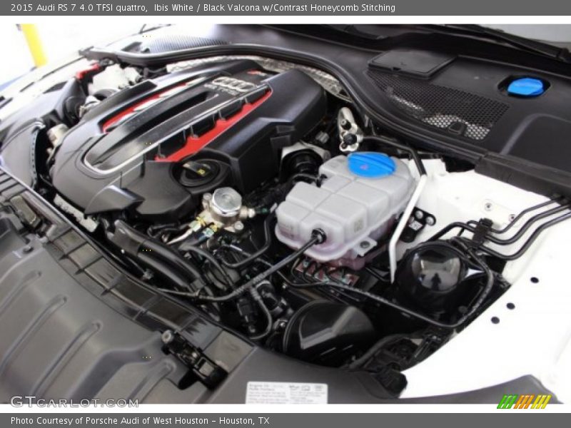  2015 RS 7 4.0 TFSI quattro Engine - 4.0 Liter TSFI Turbocharged DOHC 32-Valve VVT V8