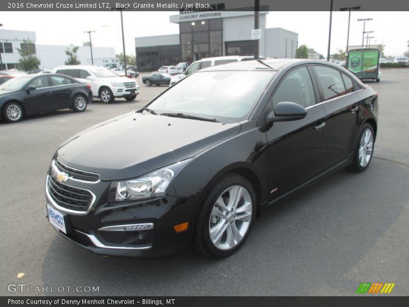 Black Granite Metallic / Jet Black 2016 Chevrolet Cruze Limited LTZ
