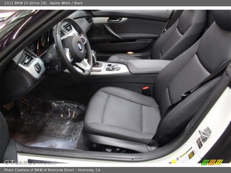 Alpine White / Black 2013 BMW Z4 sDrive 28i