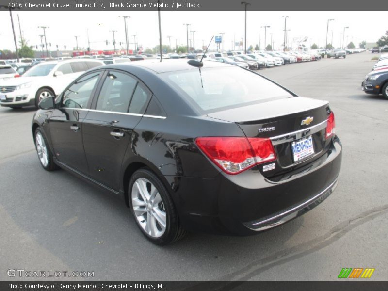 Black Granite Metallic / Jet Black 2016 Chevrolet Cruze Limited LTZ