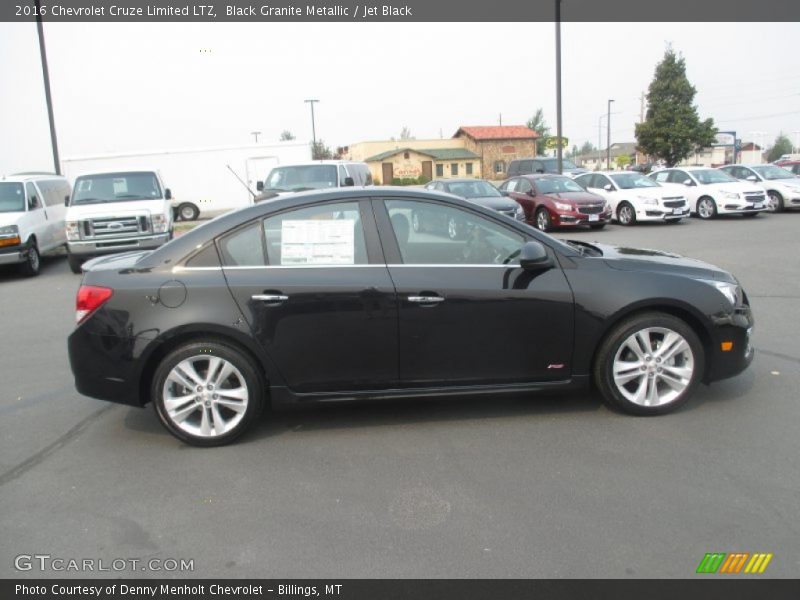 Black Granite Metallic / Jet Black 2016 Chevrolet Cruze Limited LTZ