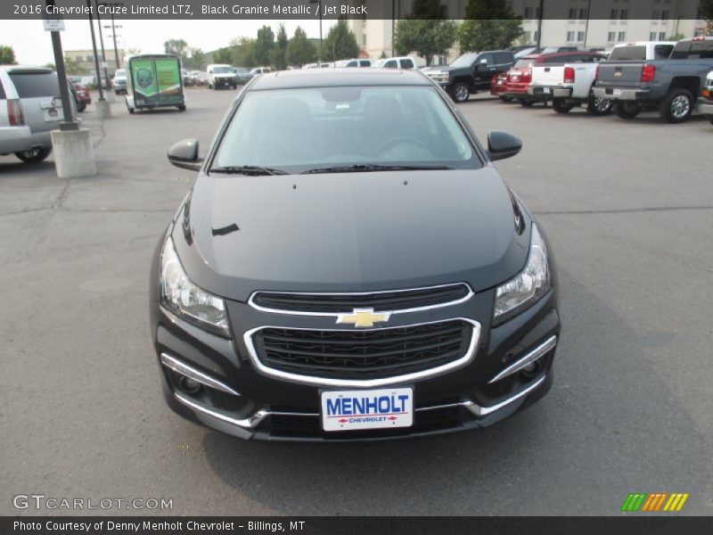 Black Granite Metallic / Jet Black 2016 Chevrolet Cruze Limited LTZ