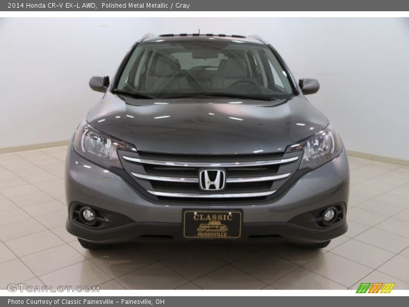 Polished Metal Metallic / Gray 2014 Honda CR-V EX-L AWD