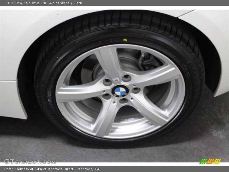 Alpine White / Black 2013 BMW Z4 sDrive 28i