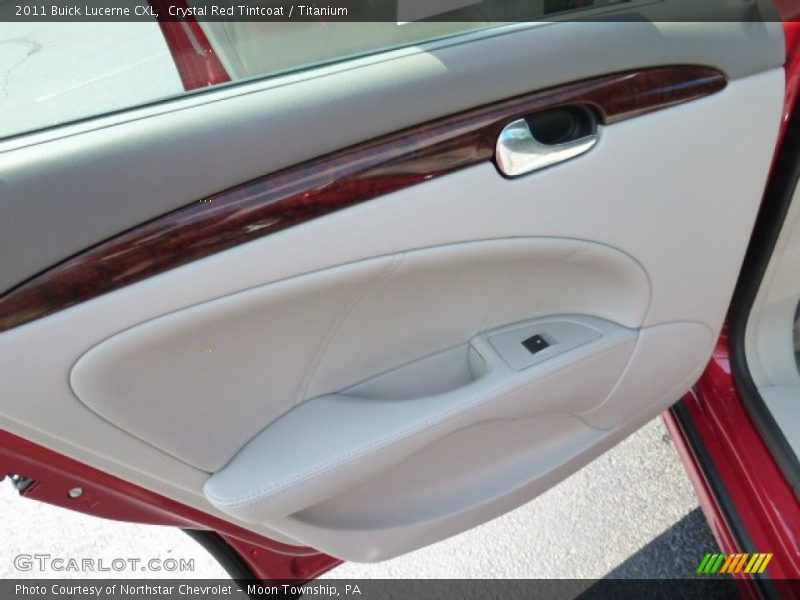 Crystal Red Tintcoat / Titanium 2011 Buick Lucerne CXL