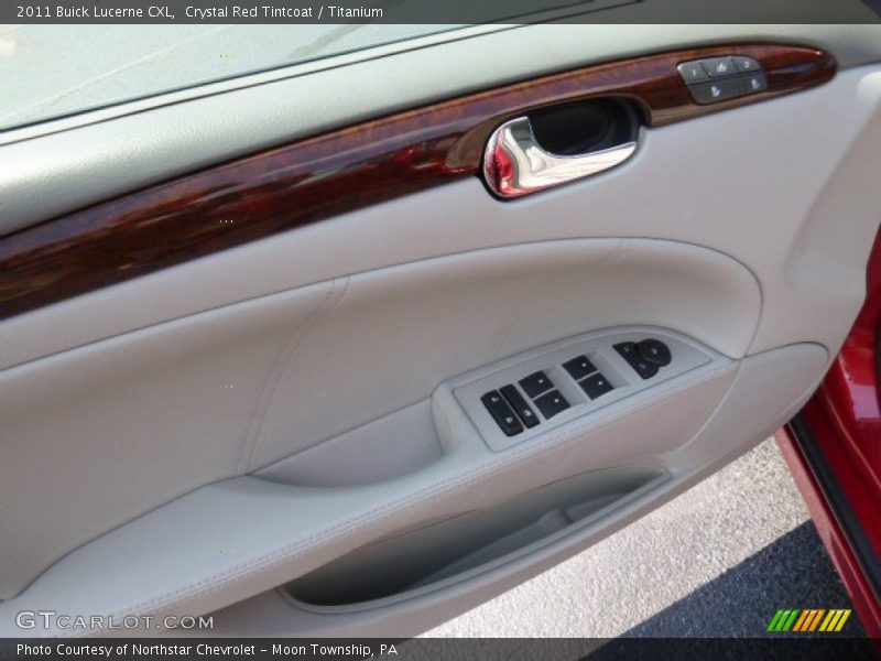 Crystal Red Tintcoat / Titanium 2011 Buick Lucerne CXL