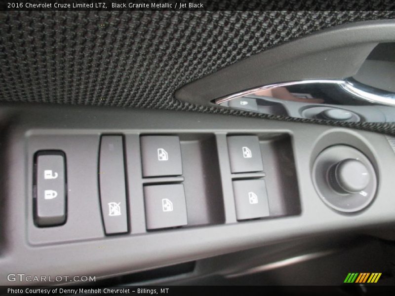 Black Granite Metallic / Jet Black 2016 Chevrolet Cruze Limited LTZ