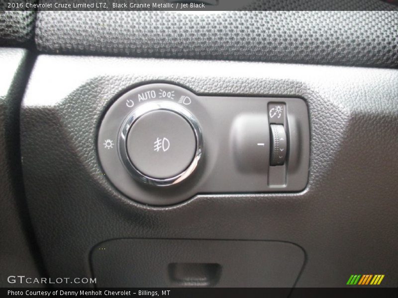 Black Granite Metallic / Jet Black 2016 Chevrolet Cruze Limited LTZ