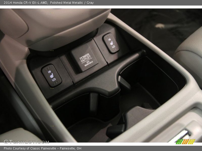 Polished Metal Metallic / Gray 2014 Honda CR-V EX-L AWD