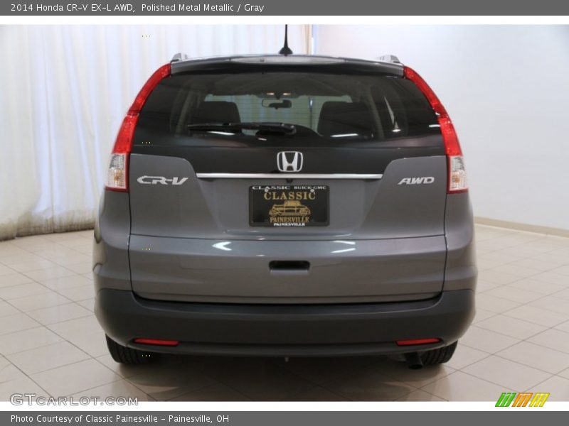 Polished Metal Metallic / Gray 2014 Honda CR-V EX-L AWD