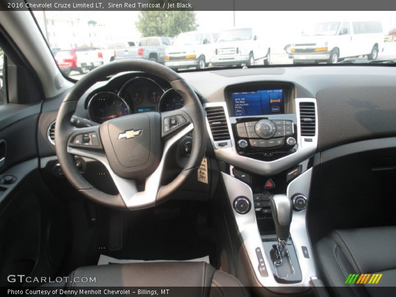 Siren Red Tintcoat / Jet Black 2016 Chevrolet Cruze Limited LT