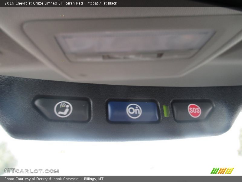 Siren Red Tintcoat / Jet Black 2016 Chevrolet Cruze Limited LT