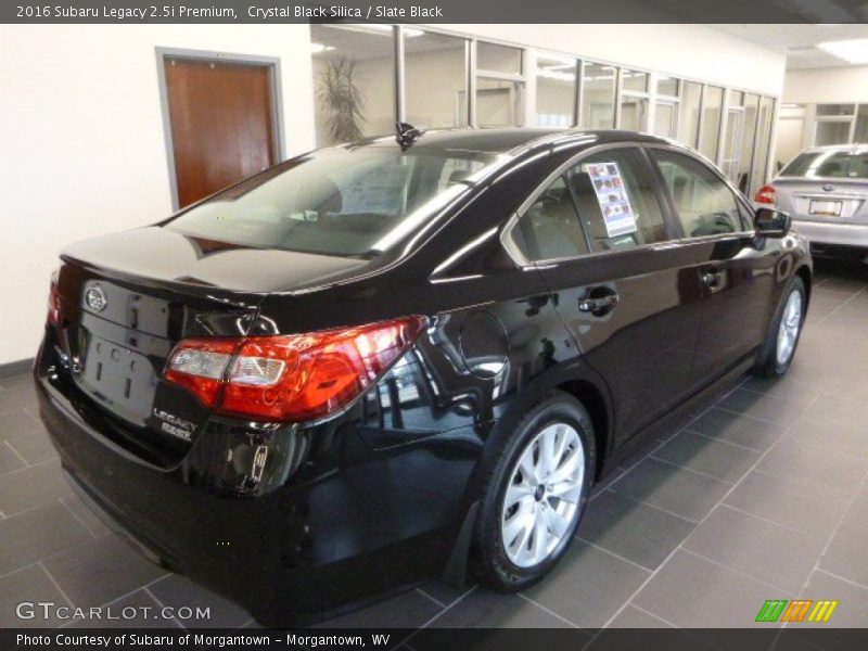 Crystal Black Silica / Slate Black 2016 Subaru Legacy 2.5i Premium