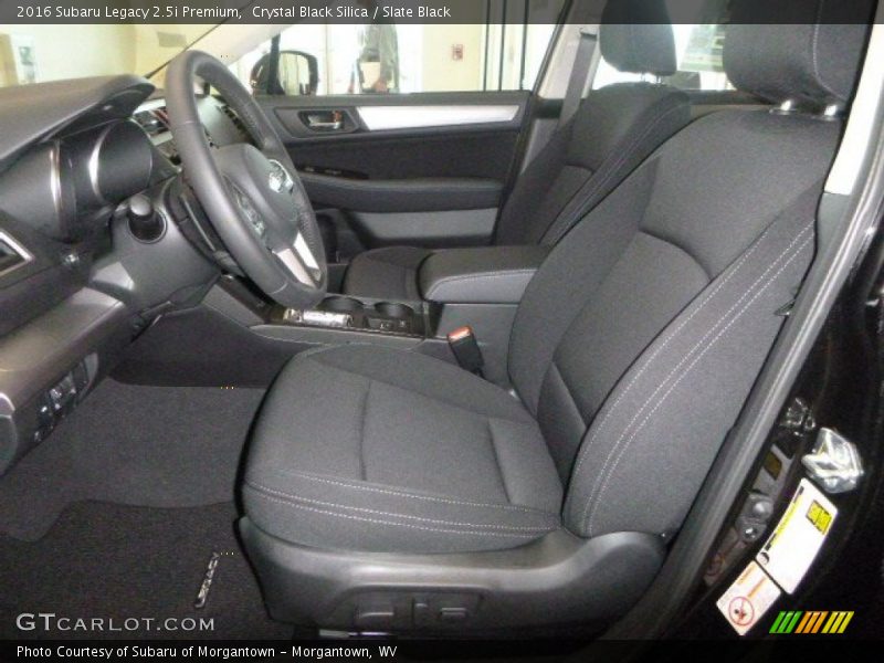  2016 Legacy 2.5i Premium Slate Black Interior