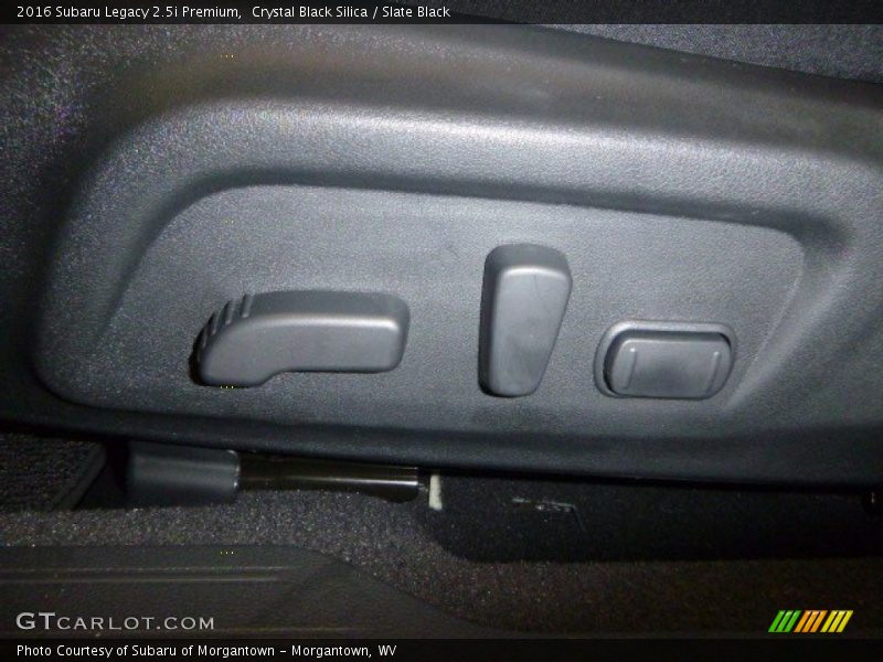 Crystal Black Silica / Slate Black 2016 Subaru Legacy 2.5i Premium