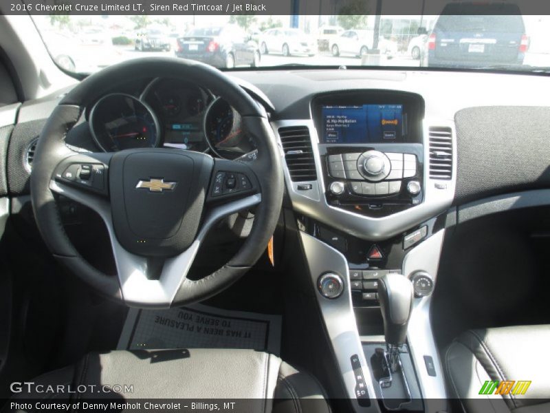 Siren Red Tintcoat / Jet Black 2016 Chevrolet Cruze Limited LT