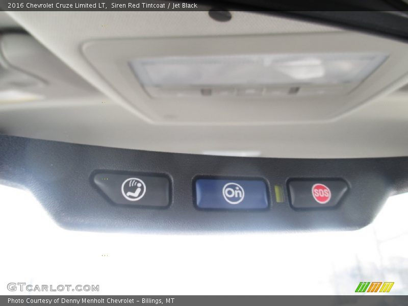 Siren Red Tintcoat / Jet Black 2016 Chevrolet Cruze Limited LT