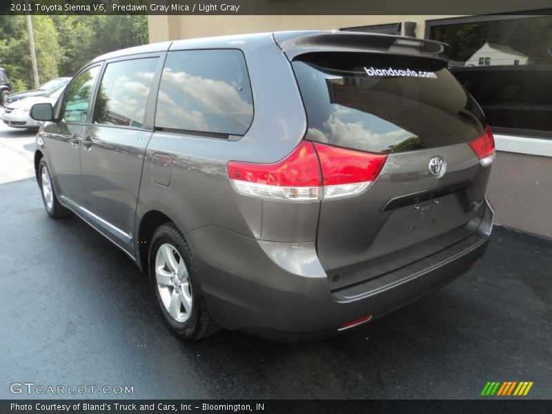Predawn Gray Mica / Light Gray 2011 Toyota Sienna V6