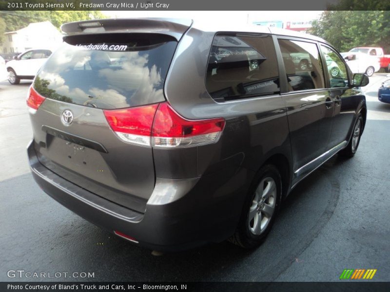 Predawn Gray Mica / Light Gray 2011 Toyota Sienna V6