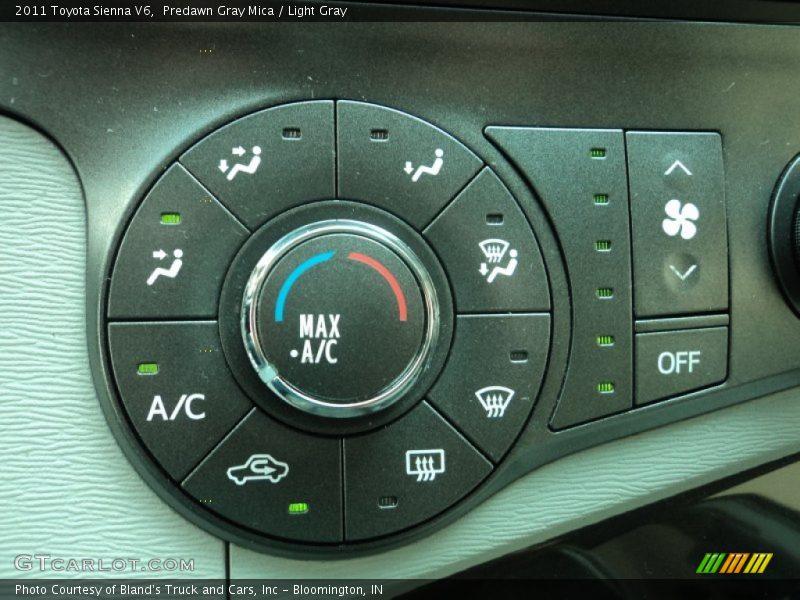 Predawn Gray Mica / Light Gray 2011 Toyota Sienna V6