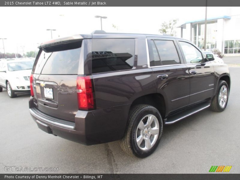 Sable Metallic / Jet Black 2015 Chevrolet Tahoe LTZ 4WD