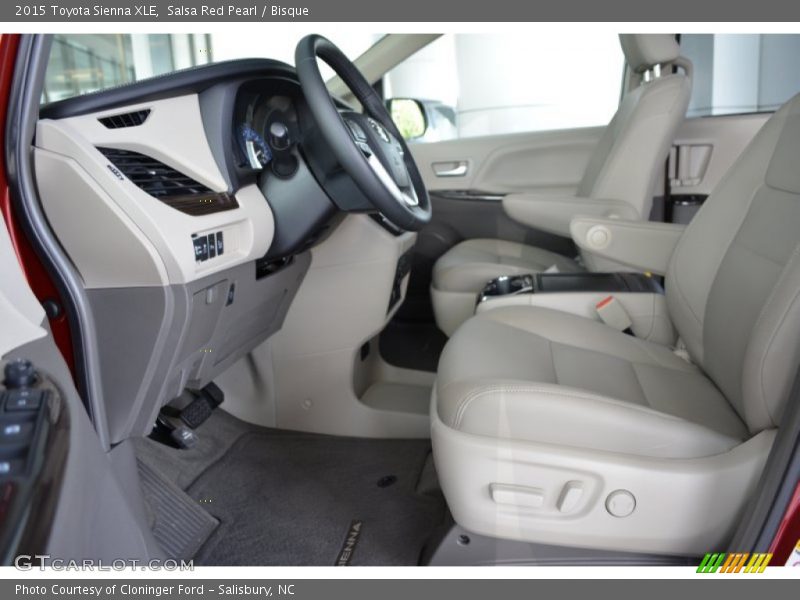 Salsa Red Pearl / Bisque 2015 Toyota Sienna XLE