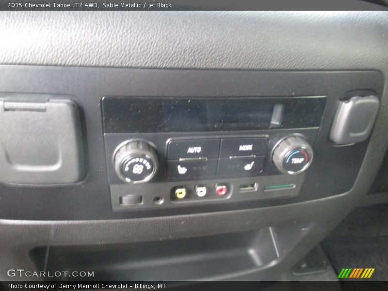 Sable Metallic / Jet Black 2015 Chevrolet Tahoe LTZ 4WD