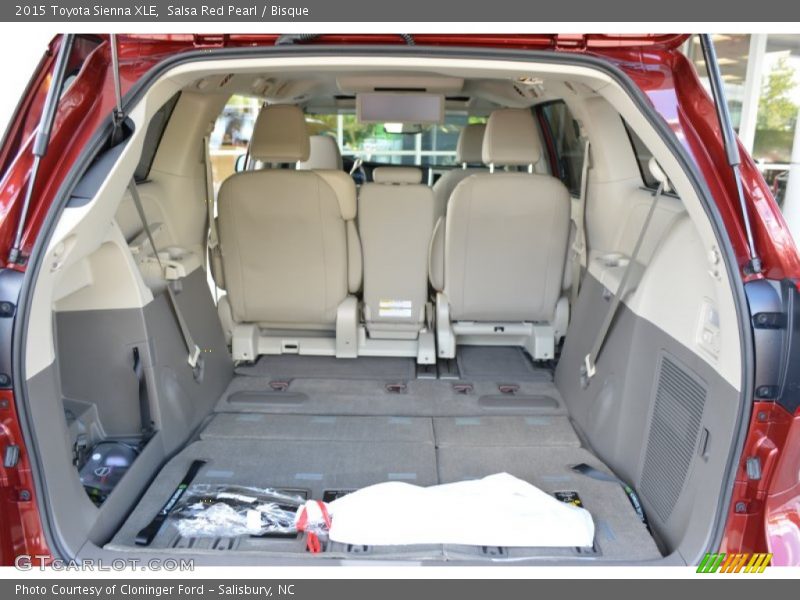 Salsa Red Pearl / Bisque 2015 Toyota Sienna XLE