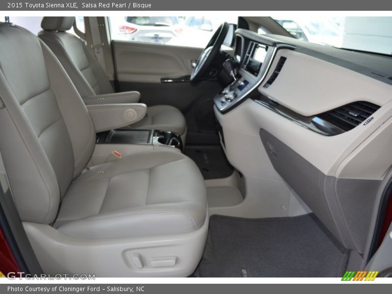 Salsa Red Pearl / Bisque 2015 Toyota Sienna XLE