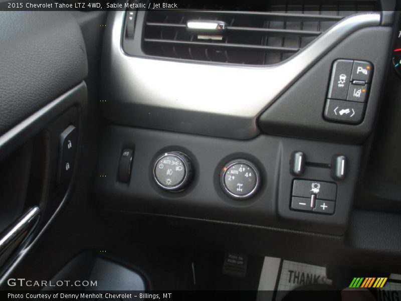 Sable Metallic / Jet Black 2015 Chevrolet Tahoe LTZ 4WD