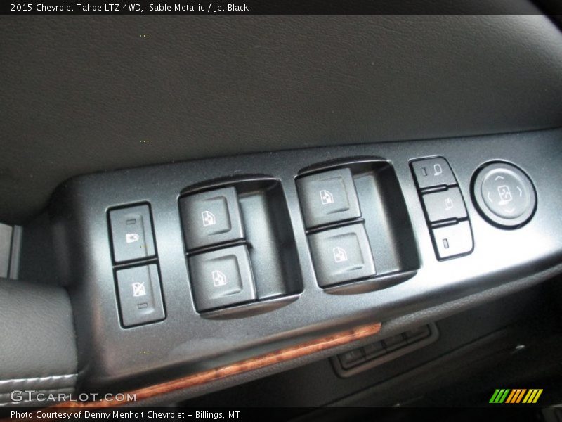 Sable Metallic / Jet Black 2015 Chevrolet Tahoe LTZ 4WD