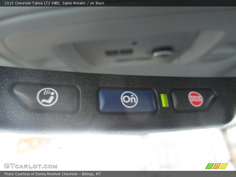 Sable Metallic / Jet Black 2015 Chevrolet Tahoe LTZ 4WD